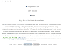 Tablet Screenshot of aamaca.com